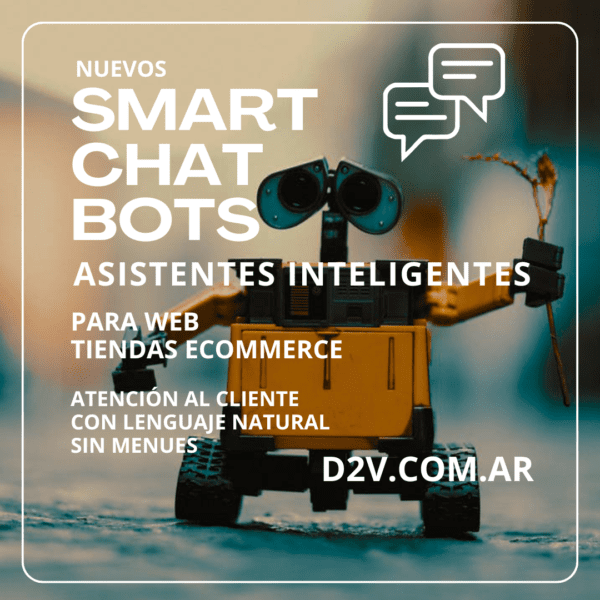 Smart Chat Bots con inteligencia artificial D2V