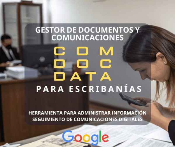 COM DOC DATA - sistema de gestión documental para escribanías